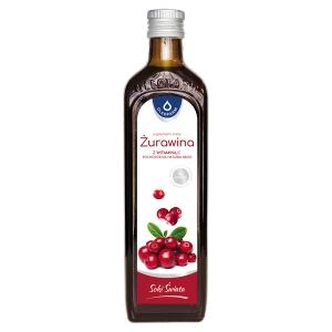 Żurawina - sok z żurawiny z naturalną witaminą C, 490 ml