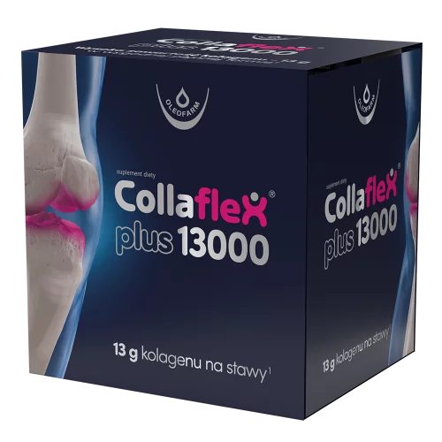 Zestaw Collaflex PLUS 13 000 + Koenzym Q10, 20 fiolek +60 kapsułek