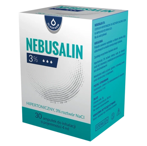 Nebusalin 3%, 30 ampułek