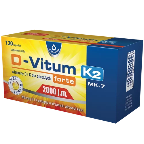 D-Vitum forte 2000 j.m. K2 – 120 kaps.