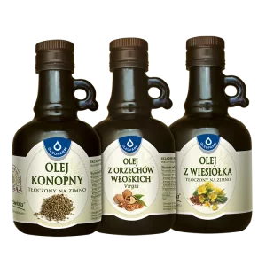 Zestaw Oleje Świata, 3 x 250 ml