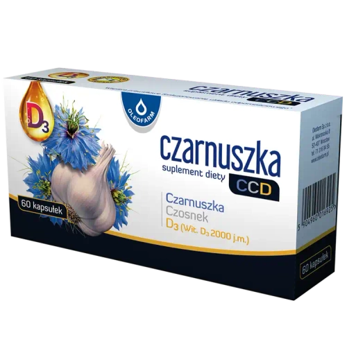 Czarnuszka CCD, 60 kapsułek
