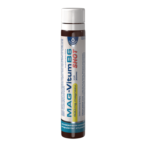 Zestaw Mag-Vitum B6 SHOT, 20 fiolek