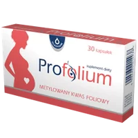 Profolium - aktywny metylowany kwas foliowy, 30 kapsułek
