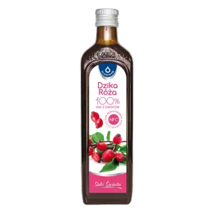 Dzika Róża - 100% sok NFC z owoców dzikiej róży, 490 ml