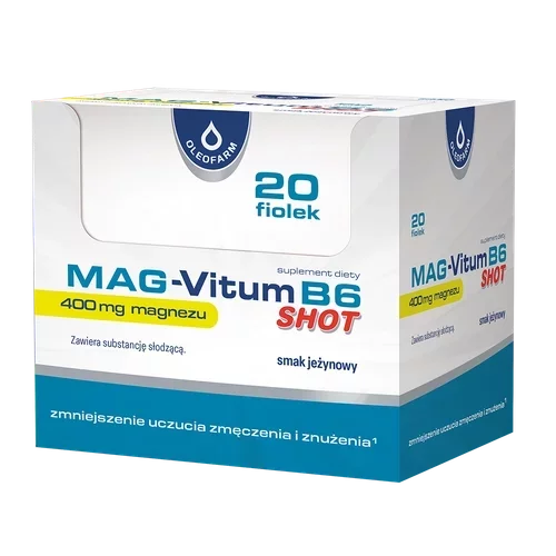 Zestaw 20 x Collaflex PLUS 13.000 + 20 x Mag-Vitum B6 SHOT