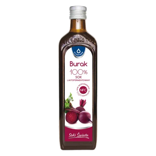 Burak - 100% sok NFC z buraków, 490 ml