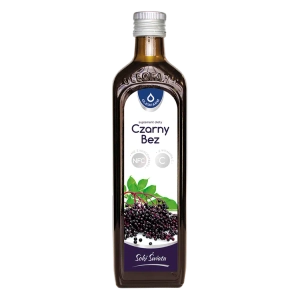 Czarny Bez - 100% sok NFC z czarnego bzu z witaminą C, 490 ml