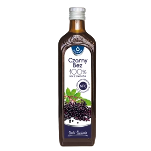 Czarny Bez 100% sok z owoców czarnego bzu, 490 ml