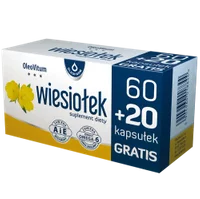 Wiesiołek OleoVitum - 80 kapsułek (60+20 GRATIS)