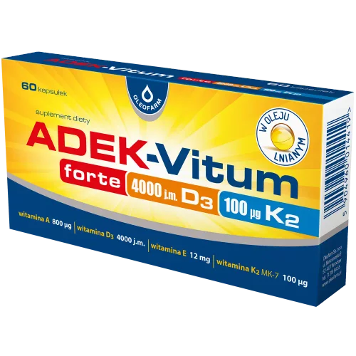 ADEK-Vitum forte, 60 kapsułek
