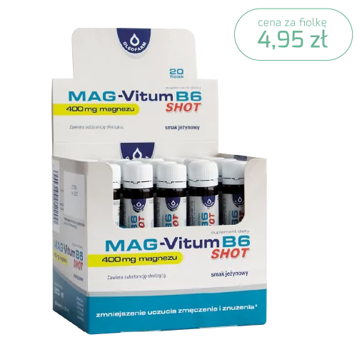 Zestaw 20 x Mag-Vitum B6 SHOT
