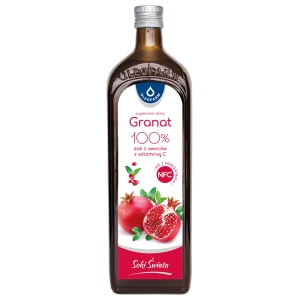 Granat - 100 % sok NFC z owoców granatu z witaminą C, 980 ml