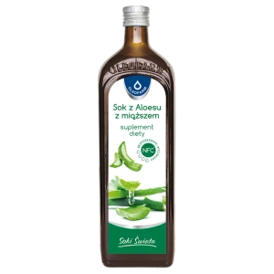 Aloes - sok NFC z aloesu z miąższem, 1000 ml