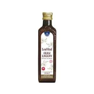 LenVitol® - olej lniany tłoczony na zimno, 250ml