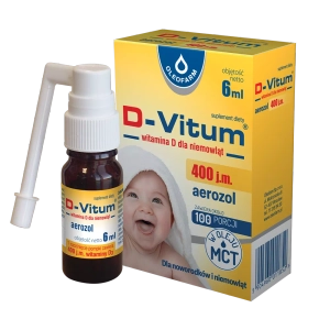 D-Vitum 400 j.m.- aerozol, 6 ml
