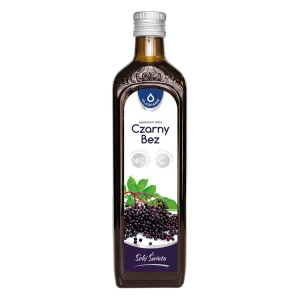 Czarny Bez - sok z czarnego bzu z witaminą C, 490 ml