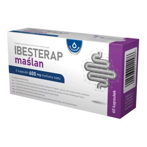 IBESTERAP maślan sodu, 60 kapsułek