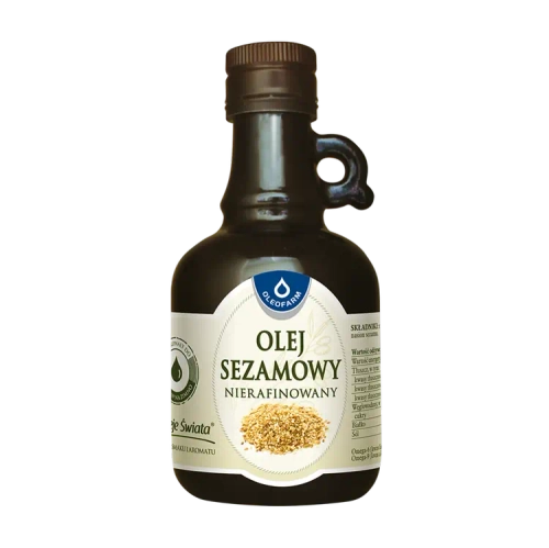 Olej sezamowy nierafinowany, 250 ml