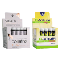 Zestaw 20 x Collatris Beauty SHOT 13000 mg + 20 x C-Vitum 2000 mg SHOT