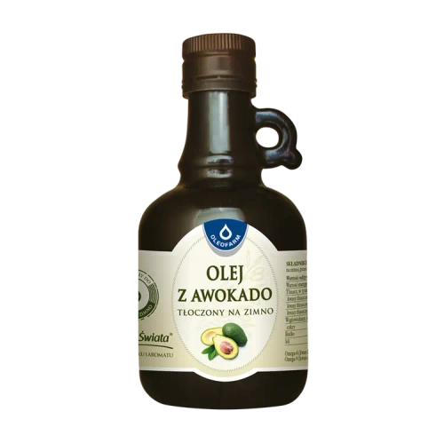 Olej z awokado tłoczony na zimno, 250 ml