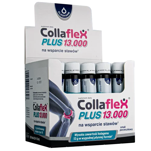 Zestaw Collaflex PLUS 13 000 + Mag-Vitum B6 SHOT, 20 fiolek + 20 fiolek