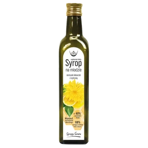 Syrop na miodzie mniszek lekarski z cytryną, 250 ml