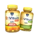 D-Vitum forte 2000 j.m. witamina D + C-Vitum żelki, 60 szt + 60 żelków