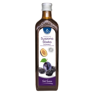 Suszona śliwka - sok z suszonych śliwek z naturalną witaminą C, 490 ml