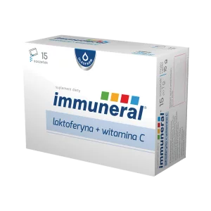 Immuneral laktoferyna + witamina C, 15 saszetek