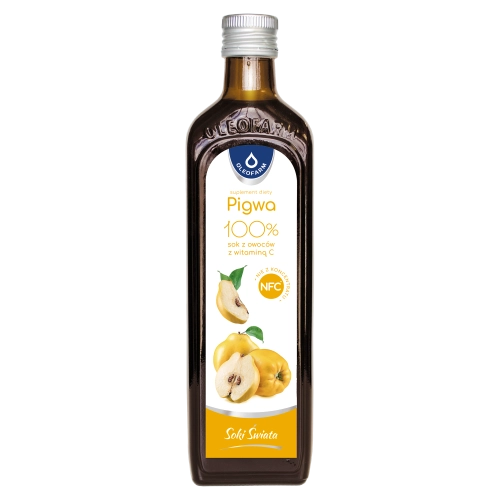 Pigwa - 100% sok NFC z owoców pigwy z witaminą C, 490 ml
