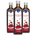 Zestaw 3x sok z żurawiny z naturalną witaminą C, 3 x 490 ml