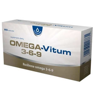 Omega-Vitum 3-6-9 kwasy omega, 60 kapsułek