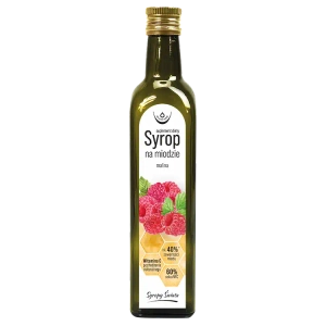 Syrop na miodzie malina, 250 ml