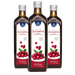 Zestaw 3x sok z żurawiny z naturalną witaminą C, 3 x 490 ml