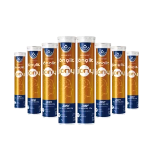 Zestaw 8 x Jonolit Jony, 8 x 20 tabletek musujących