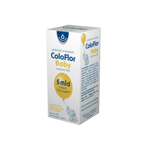 Coloflor Baby, probiotyk w kroplach, 5 ml