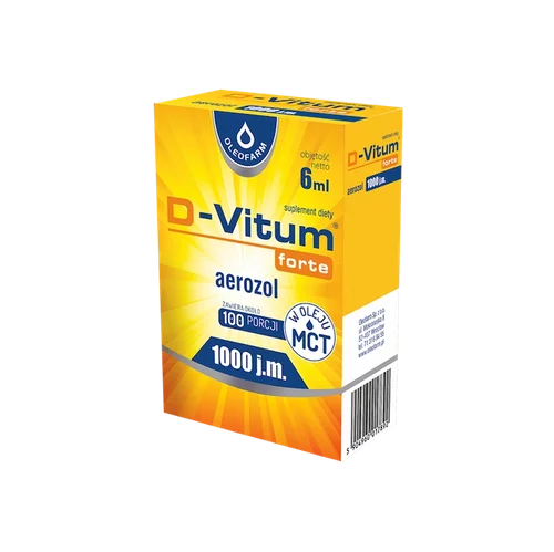 D-Vitum forte 1000 j.m. – aerozol, 6ml