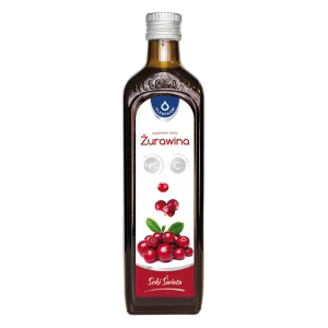 Żurawina - sok z żurawiny z witaminą C, 490 ml