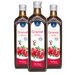 Zestaw 3x sok z owoców granatu z naturalną witaminą C, 3 x 490 ml