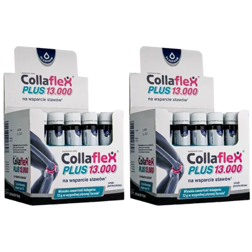 Zestaw 2 x Collaflex PLUS 13 000, 40 fiolek