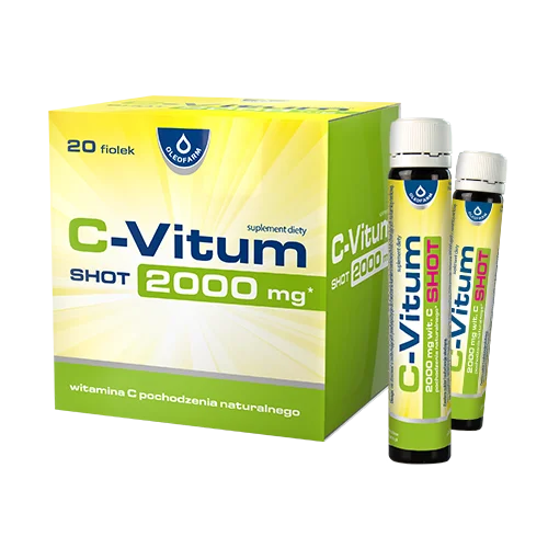 Zestaw C-Vitum SHOT 2000mg, 20 fiolek