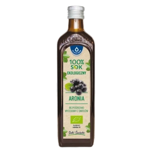 Aronia - 100% sok NFC z owoców aronii ekologiczny, 490 ml