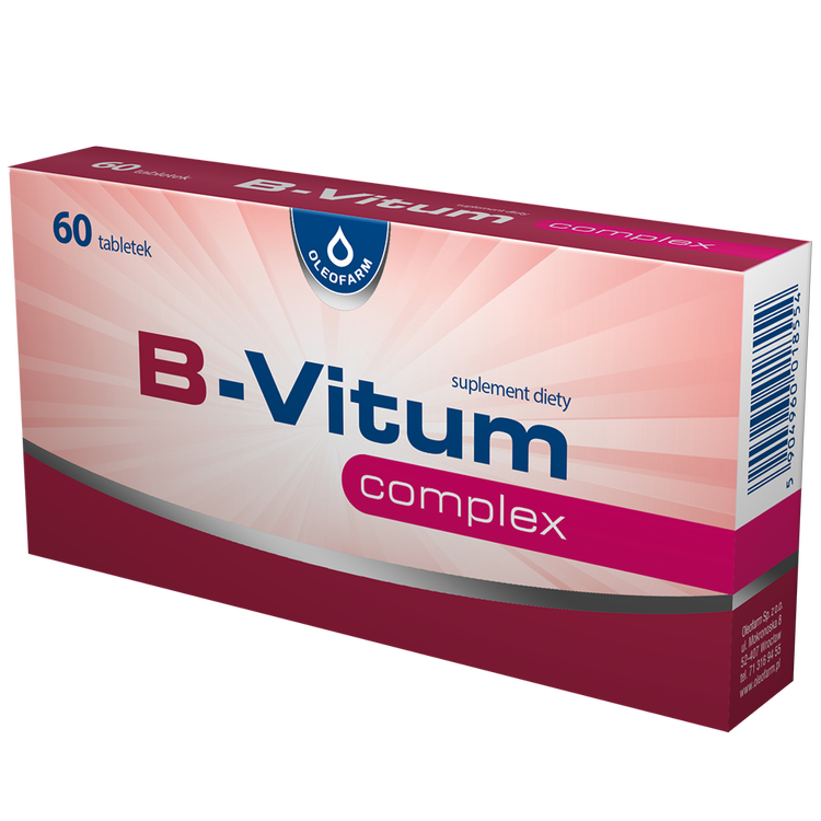 B-Vitum Complex, 60 tabletek