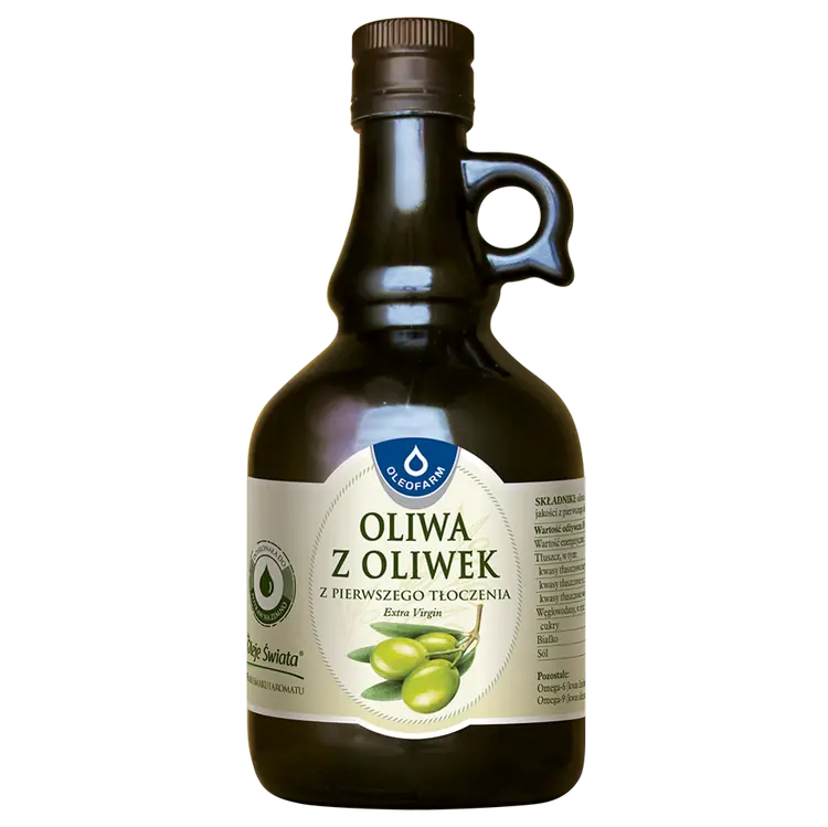 Oliwa z oliwek z pierwszego tłoczenia, 500 ml Extra Virgin 