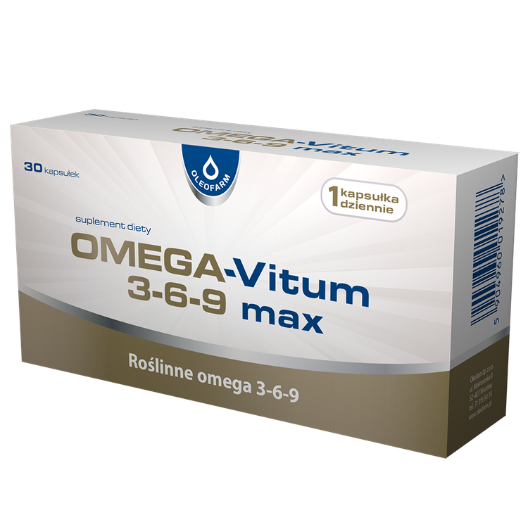 Omega-Vitum 3-6-9 MAX, 30 kapsułek