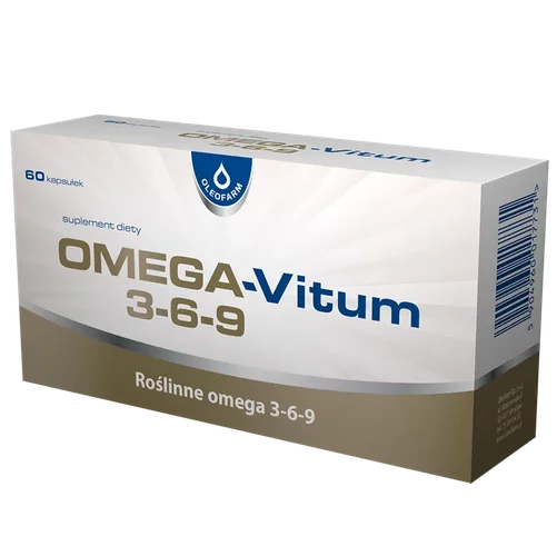 Kwasy omega 369 OmegaVitum 369 w atrakcyjnej cenie 60 kapsułek