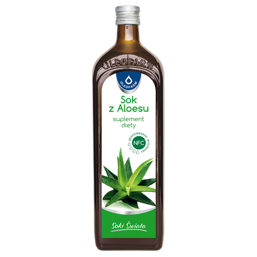 Aloes, sok z aloesu, 1000 ml