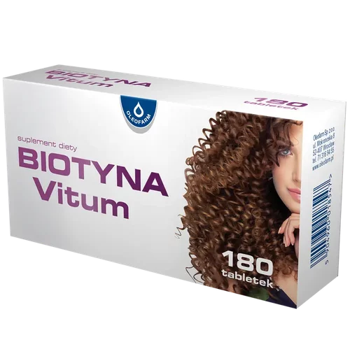 Biotyna Vitum, 180 tabletek