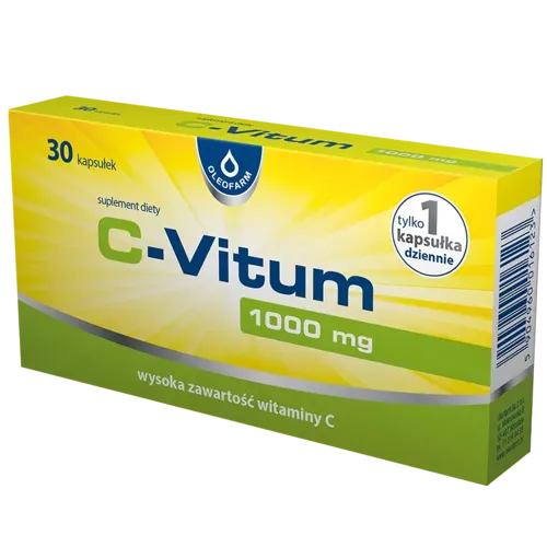 C-Vitum Witamina C 1000 mg, 30 kapsułek